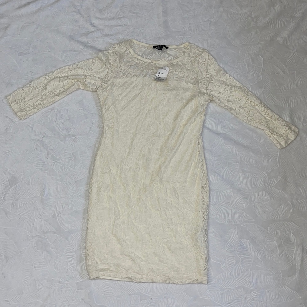 Off white lace dress